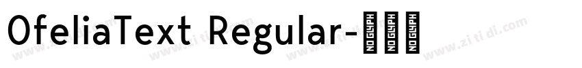 0feliaText Regular字体转换